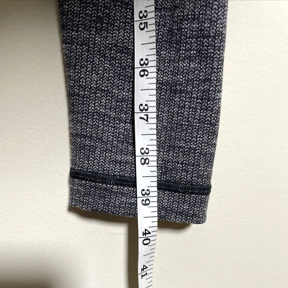 Lululemon Wunder Under Pant Hi-Rise 31" Luon Variegated Knit Heathered Black 4 - Picture 7 of 8